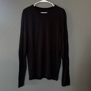 rag & bone Men's Dark Long Sleeve Tee